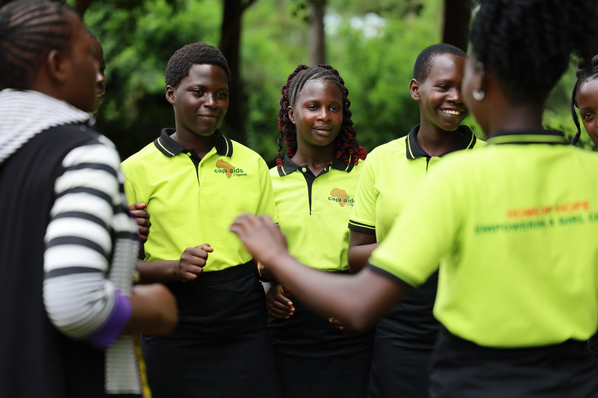 CAPAIDS Uganda Home of Hope participants in Lira, 2024