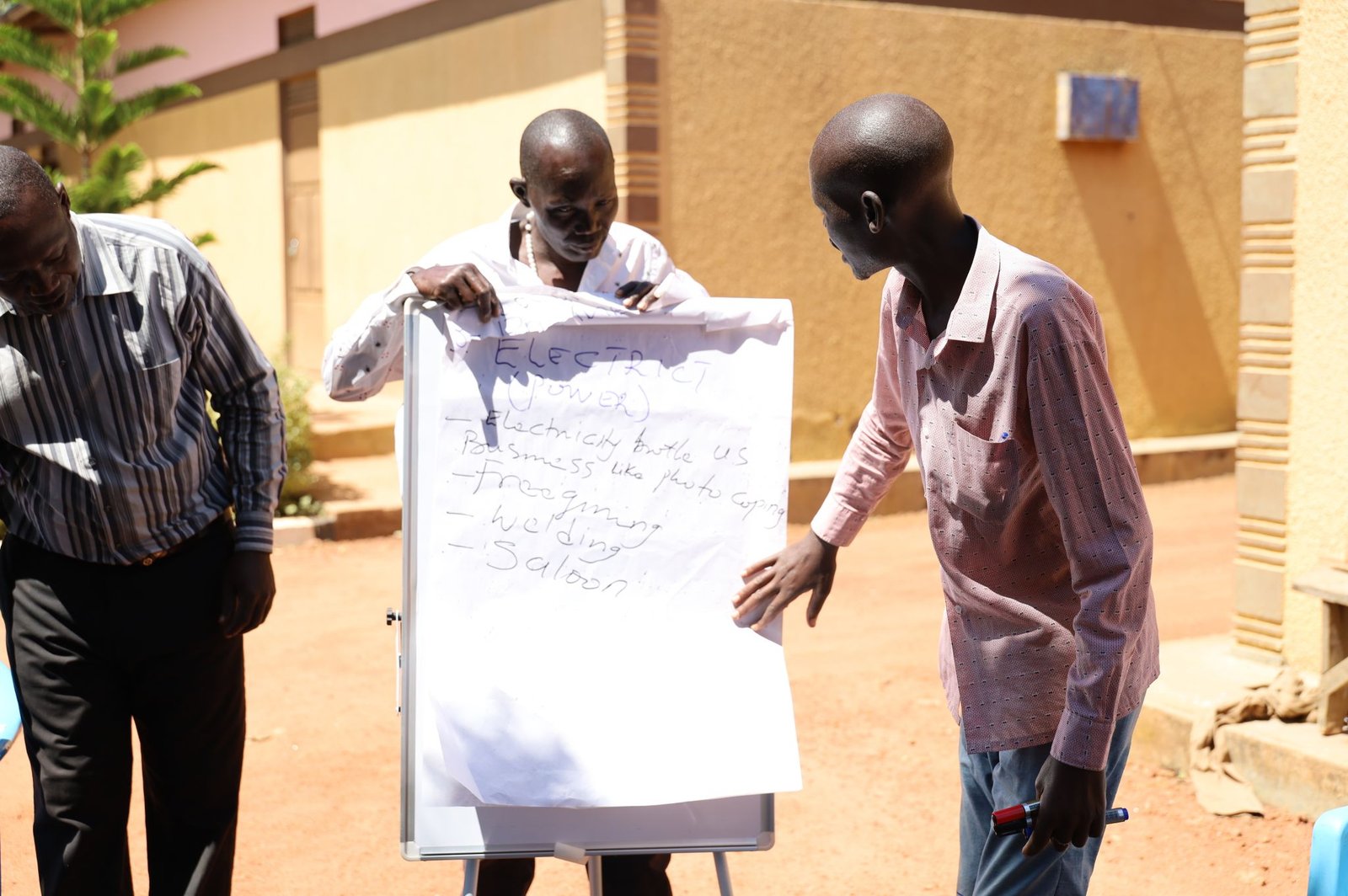 Community workshop participants in Odramacaku, Arua City